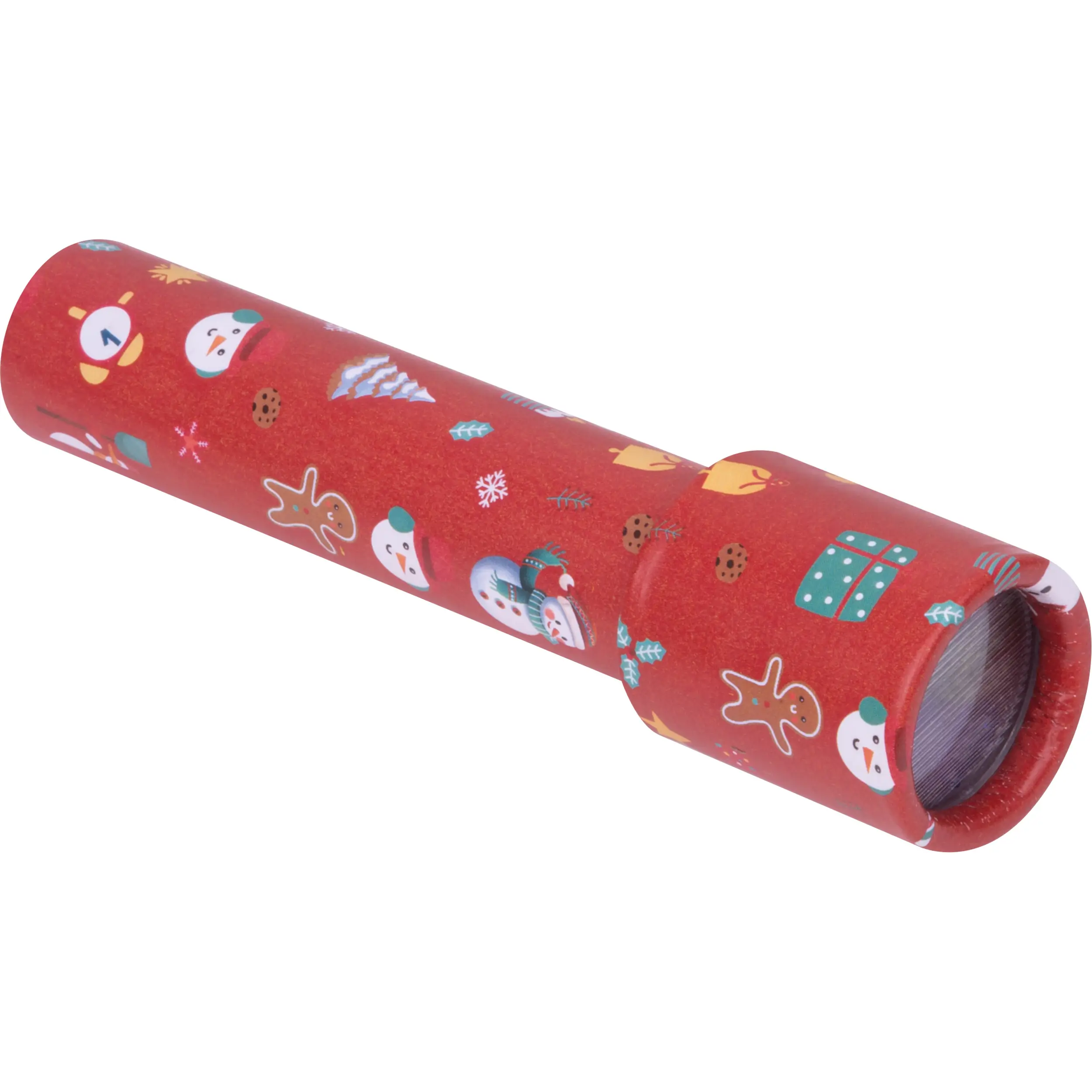 Kaleidoskop mit Weihnachtsmuster