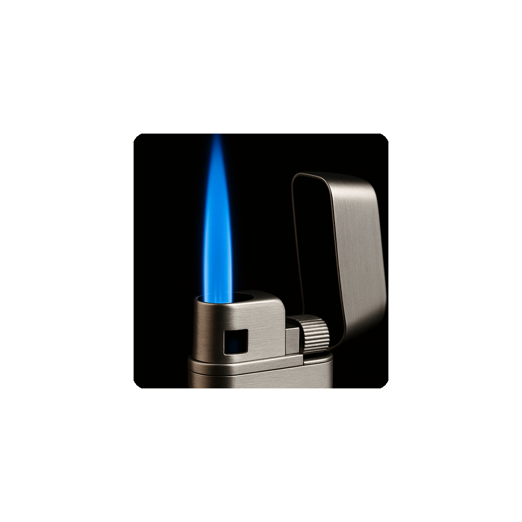 Beispielbild für eine Jetflamme Sturmfeuerzeug