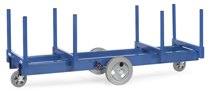 Vorschau: Fetra Langmaterial-Wagen 2,5 to Ladefläche 2500 x 700 mm