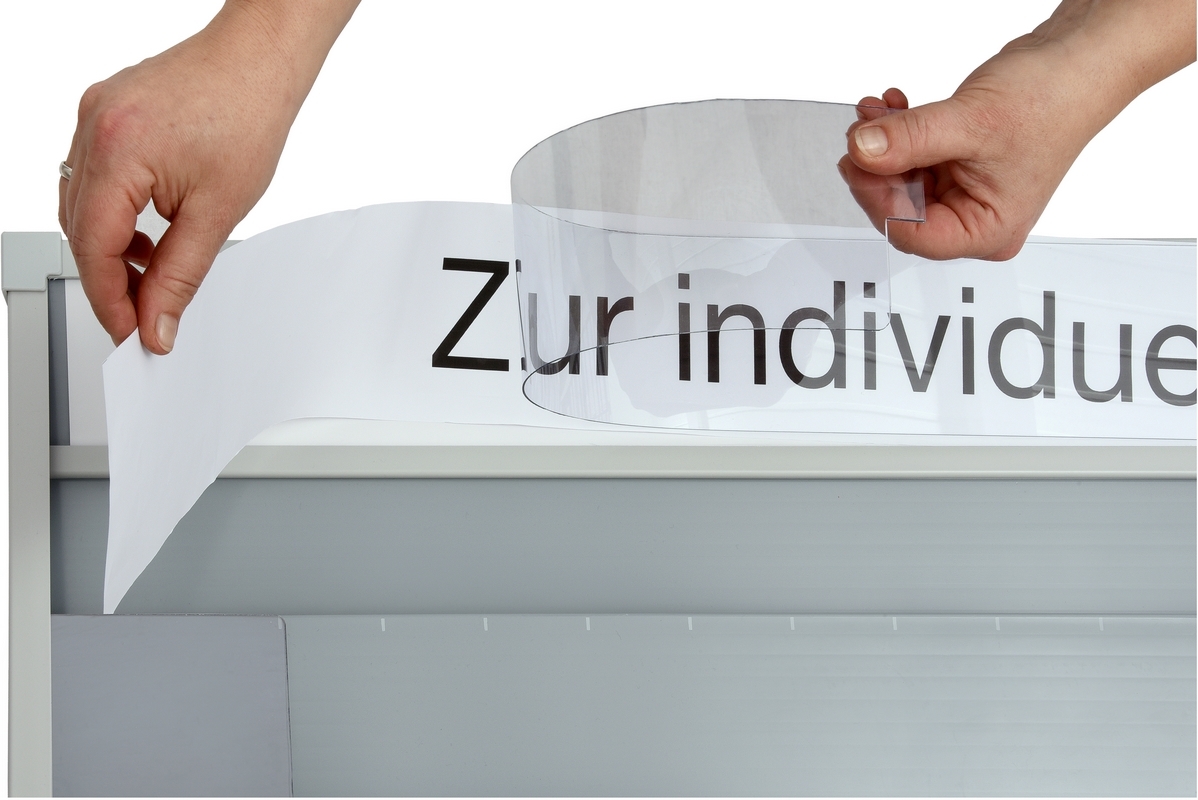 Vorschau: Planungstafel für DIN A5, mit 7 Reihen (6+1 Reihe)