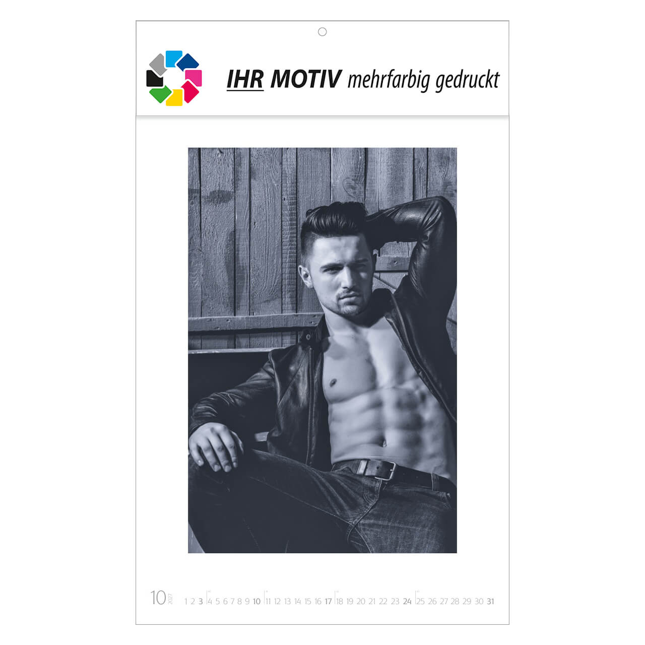 Wandkalender Men – Ausgabe 2027 Monat Oktober