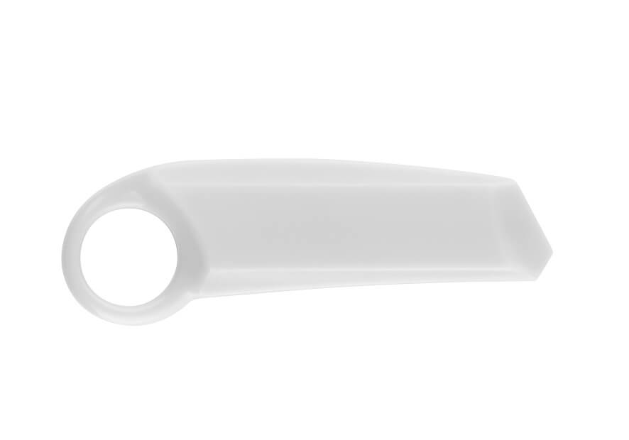 Messer MiniCut mit Schwarzdruck Rückseite