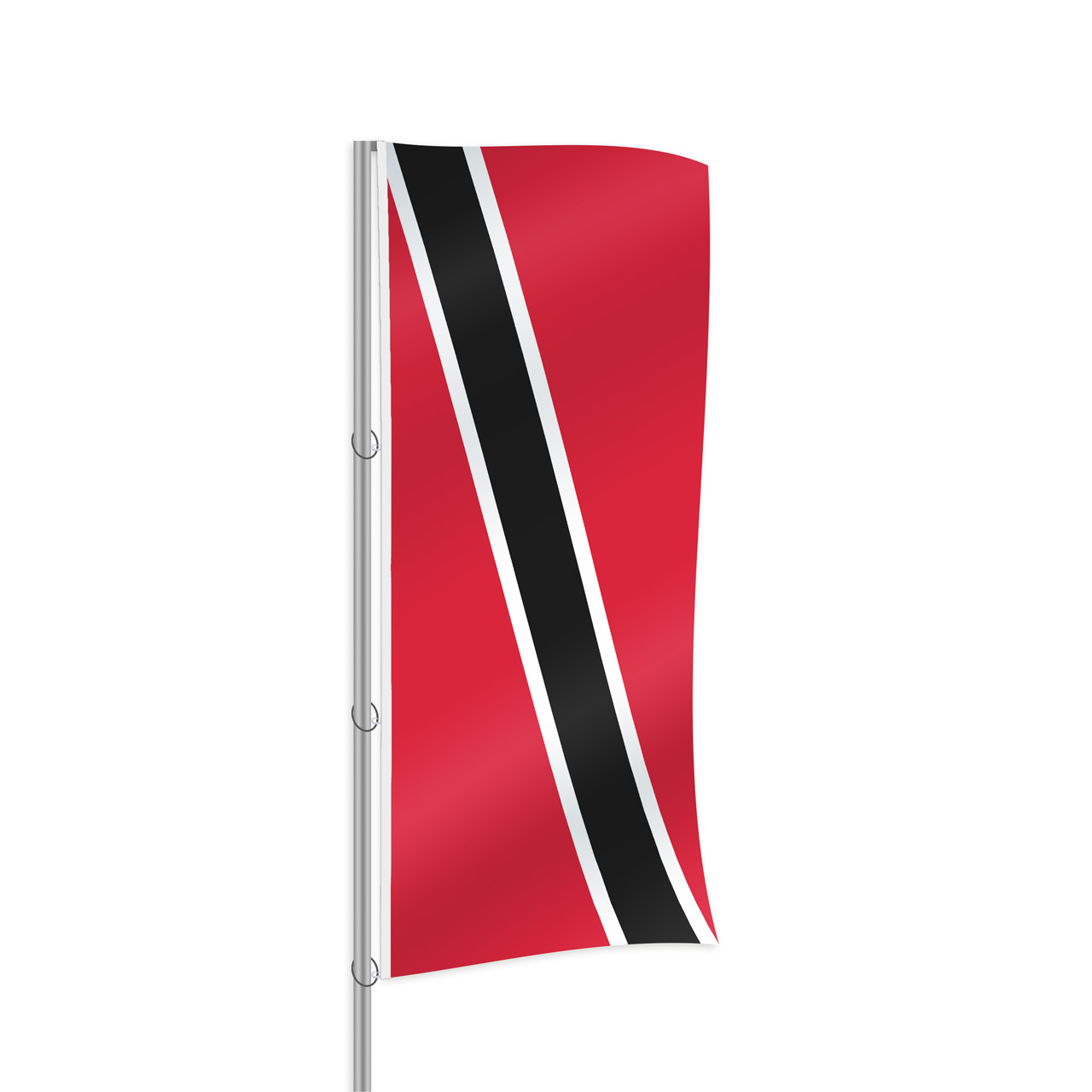 TrinidadundTobago Fahne im Hochformat kaufen