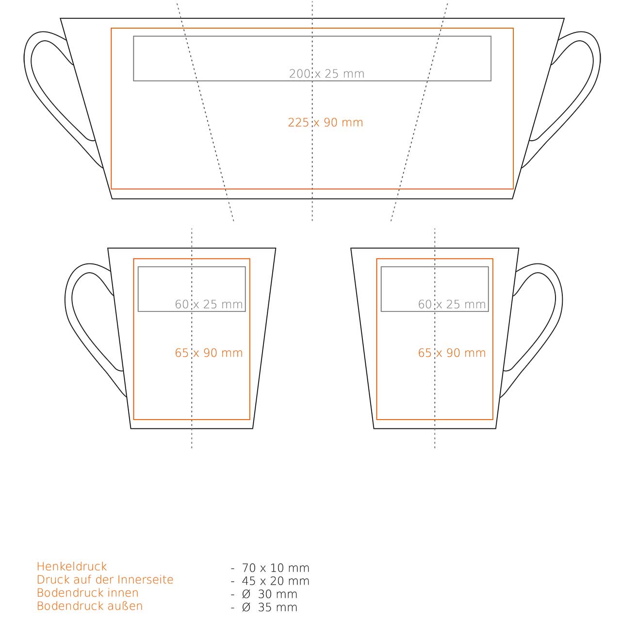 Vorschau: Parisian Tasse aus Porzellan