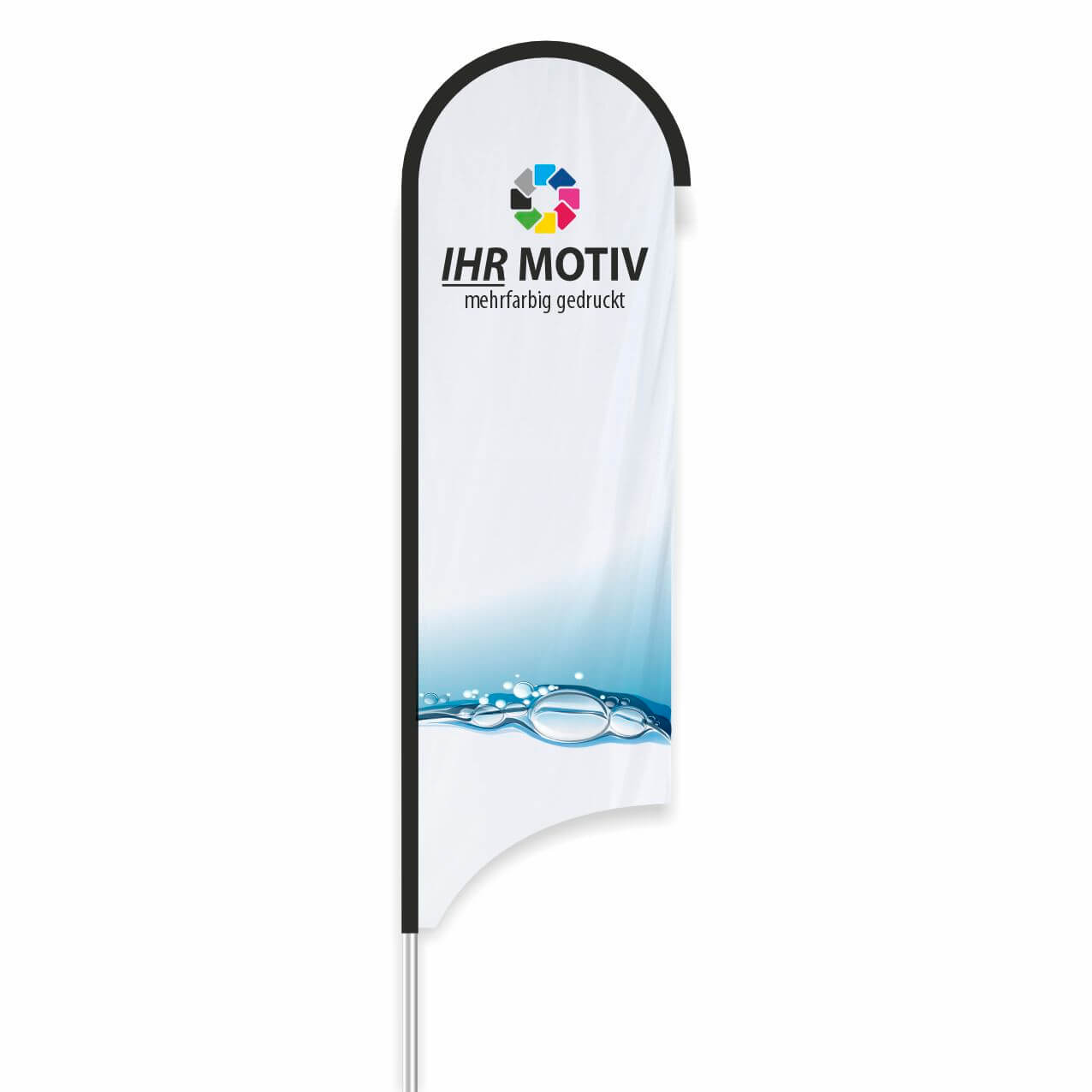 Vorschau: Beachflag, 90 x 296 cm Tana