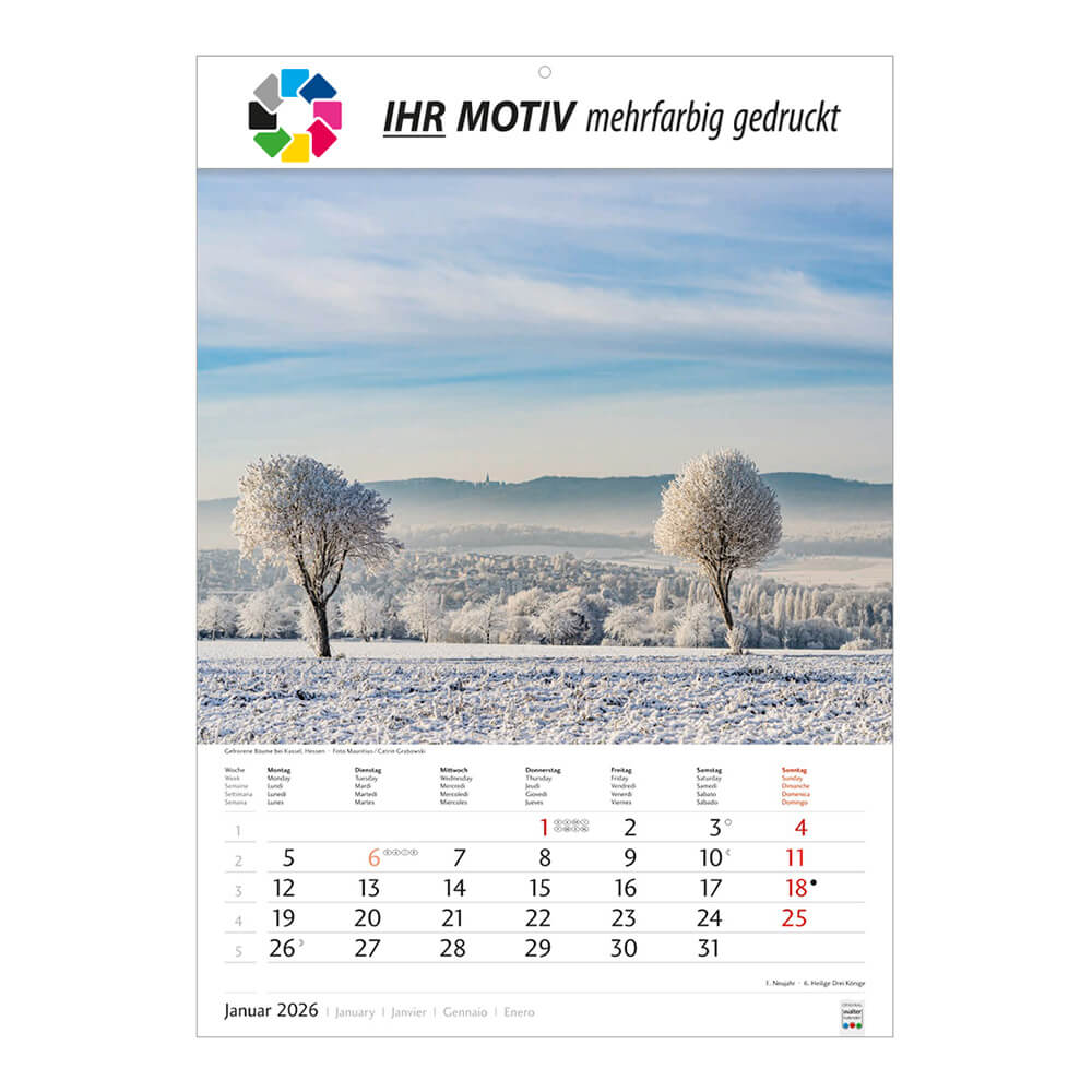 Bildkalender Schönes Deutschland Monat Januar