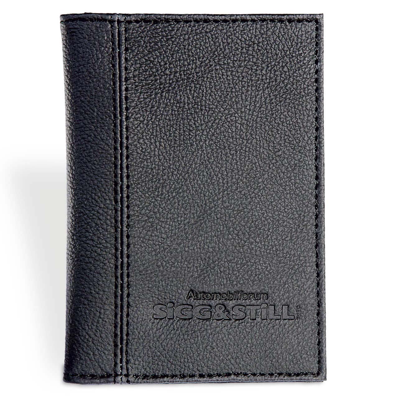 CreativDesign Ausweistasche Paper 2 DeLuxe schwarz-schwarz