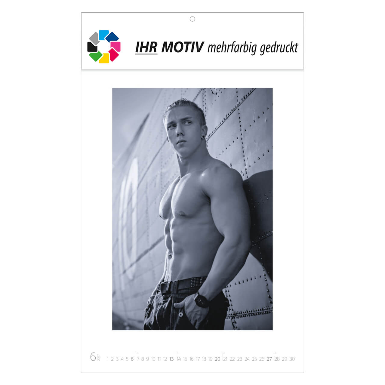 Wandkalender Men – Ausgabe 2027 Monat Juni