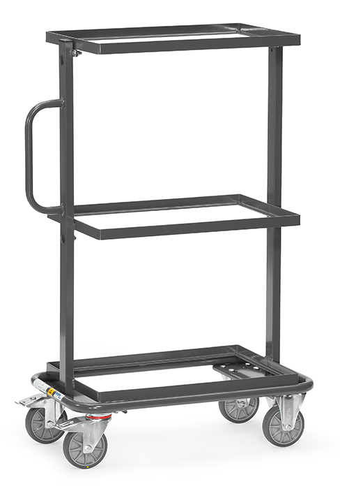 Vorschau: Fetra ESD-Beistellwagen offener Rahmen Ladefläche 600 x 400 mm bis 200 kg