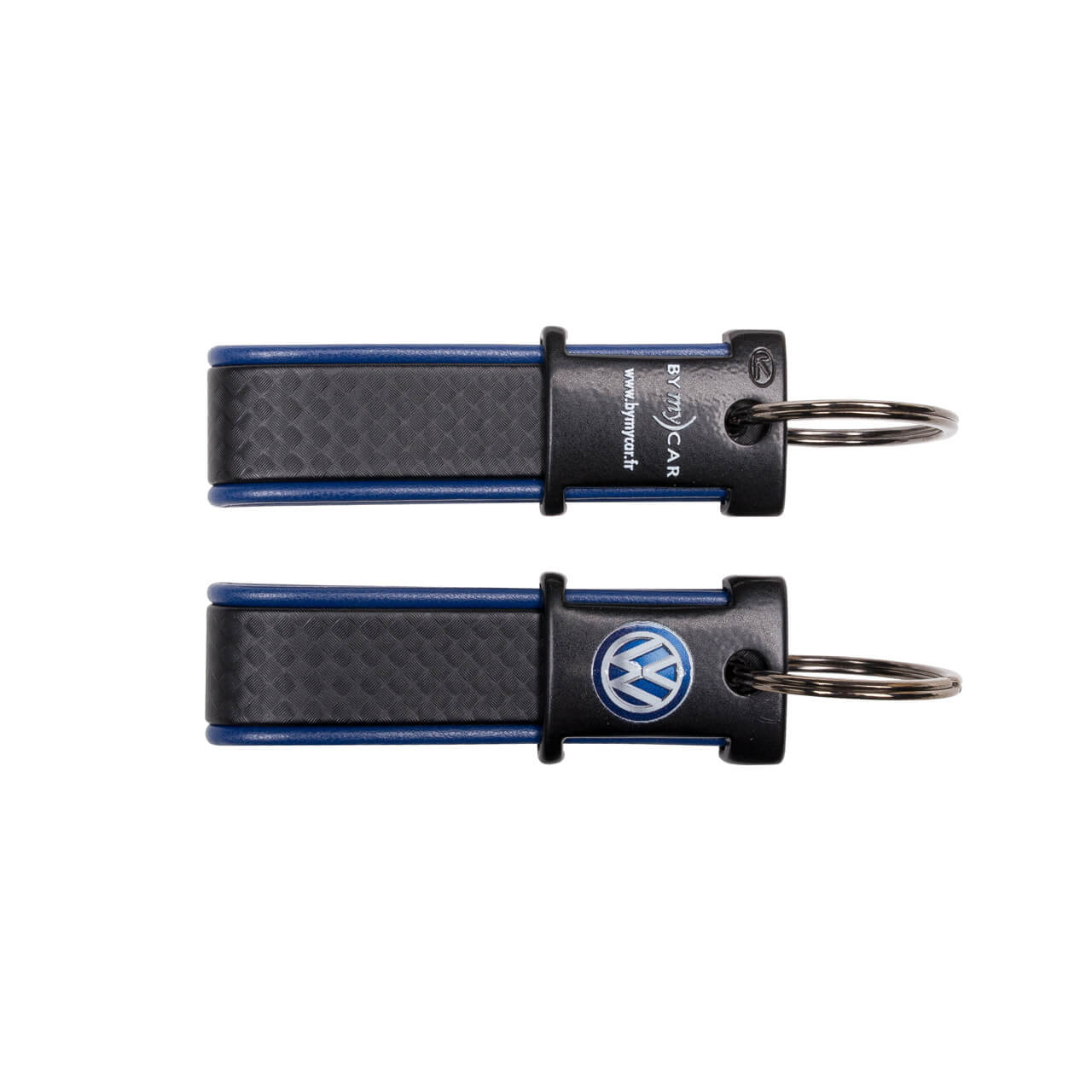 W0688800_Schluesselanhaenger_Carbon_Designstreifen_Blau