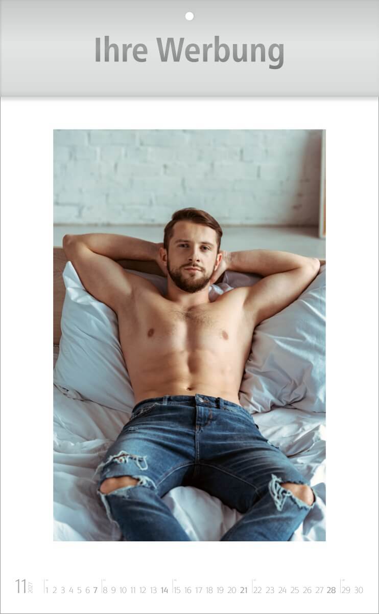 Wandkalender Dream Men – Ausgabe 2027 Monat November