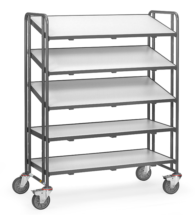 Vorschau: Fetra ESD-Eurokastenwagen mit Böden Ladefläche 1240 x 610 mm