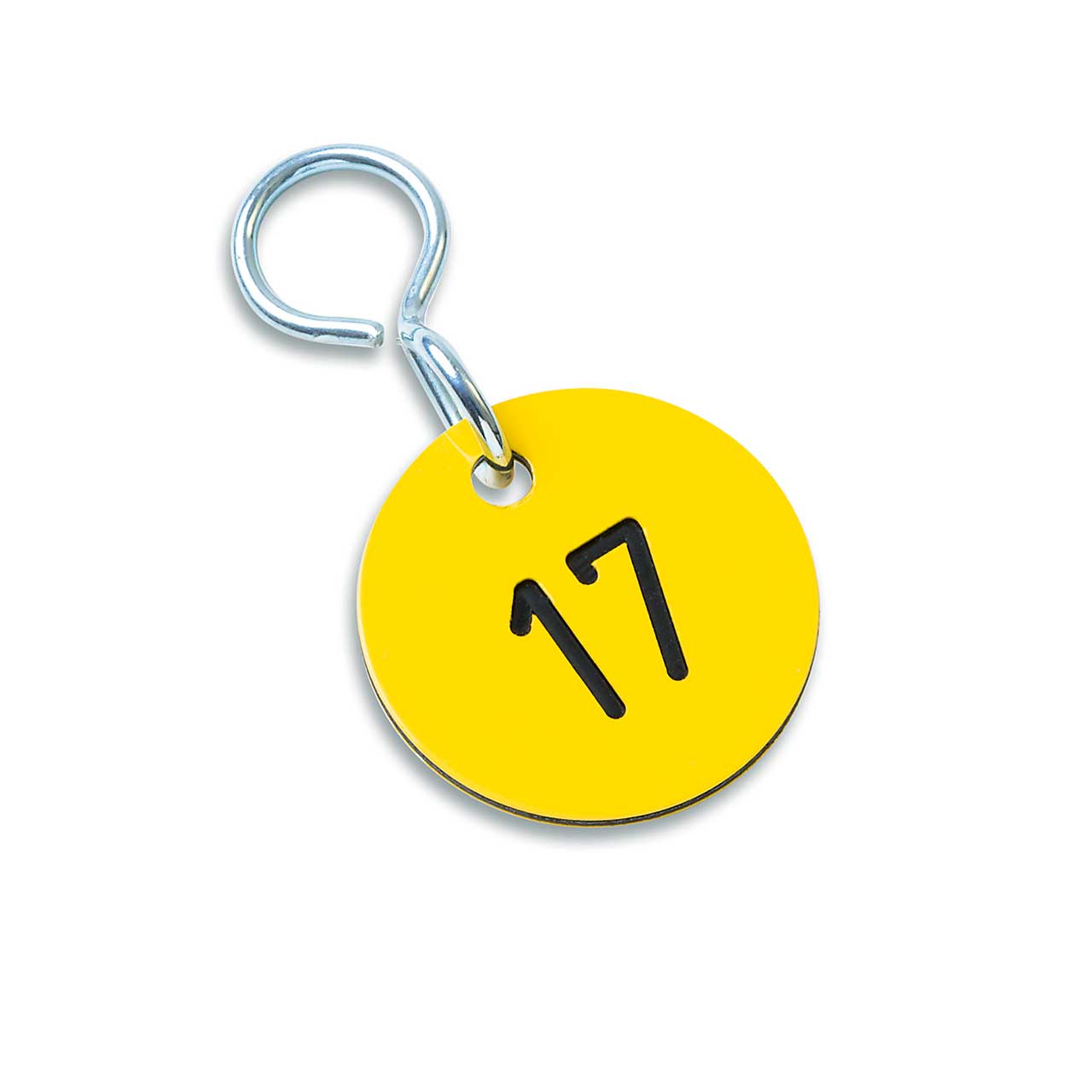 Vorschau: Zahlenmarken Numero, Farbe: gelb/schwarz