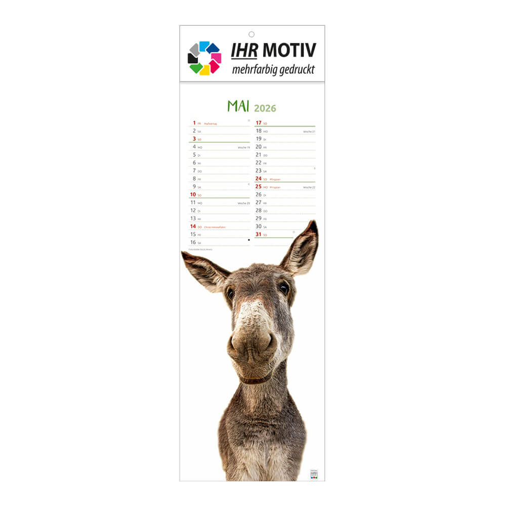 Streifenkalender Einfach tierisch Monat Mai