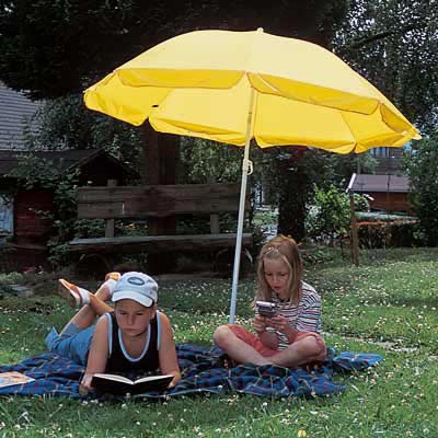 Vorschau: Strand-Sonnenschirm Ø 155 cm
