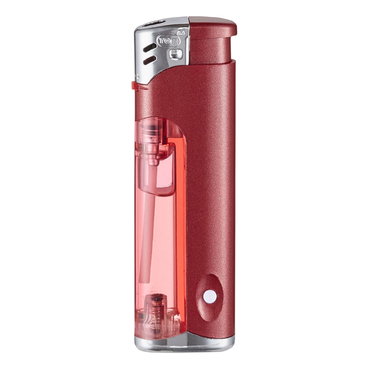 TOM® EB-17 LED 42 Elektronik-Feuerzeug rot