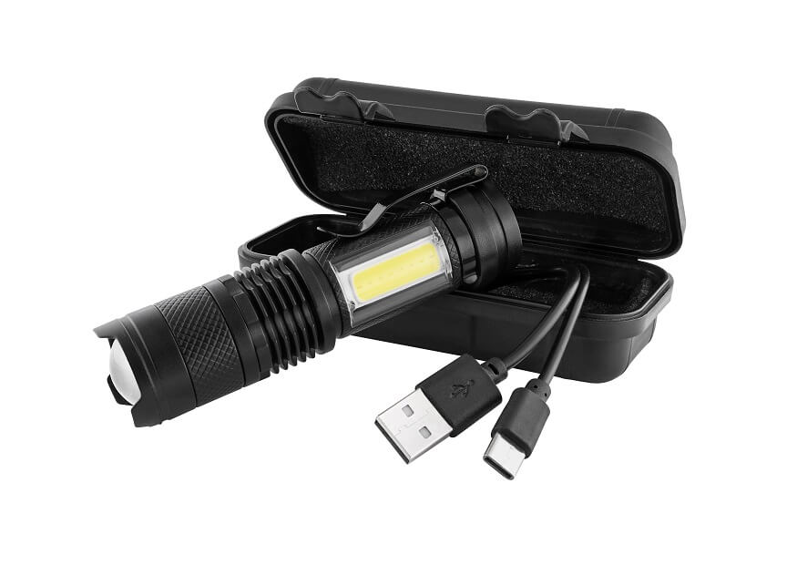 Taschenlampe-BlackChargeMicroBudget Anwendung