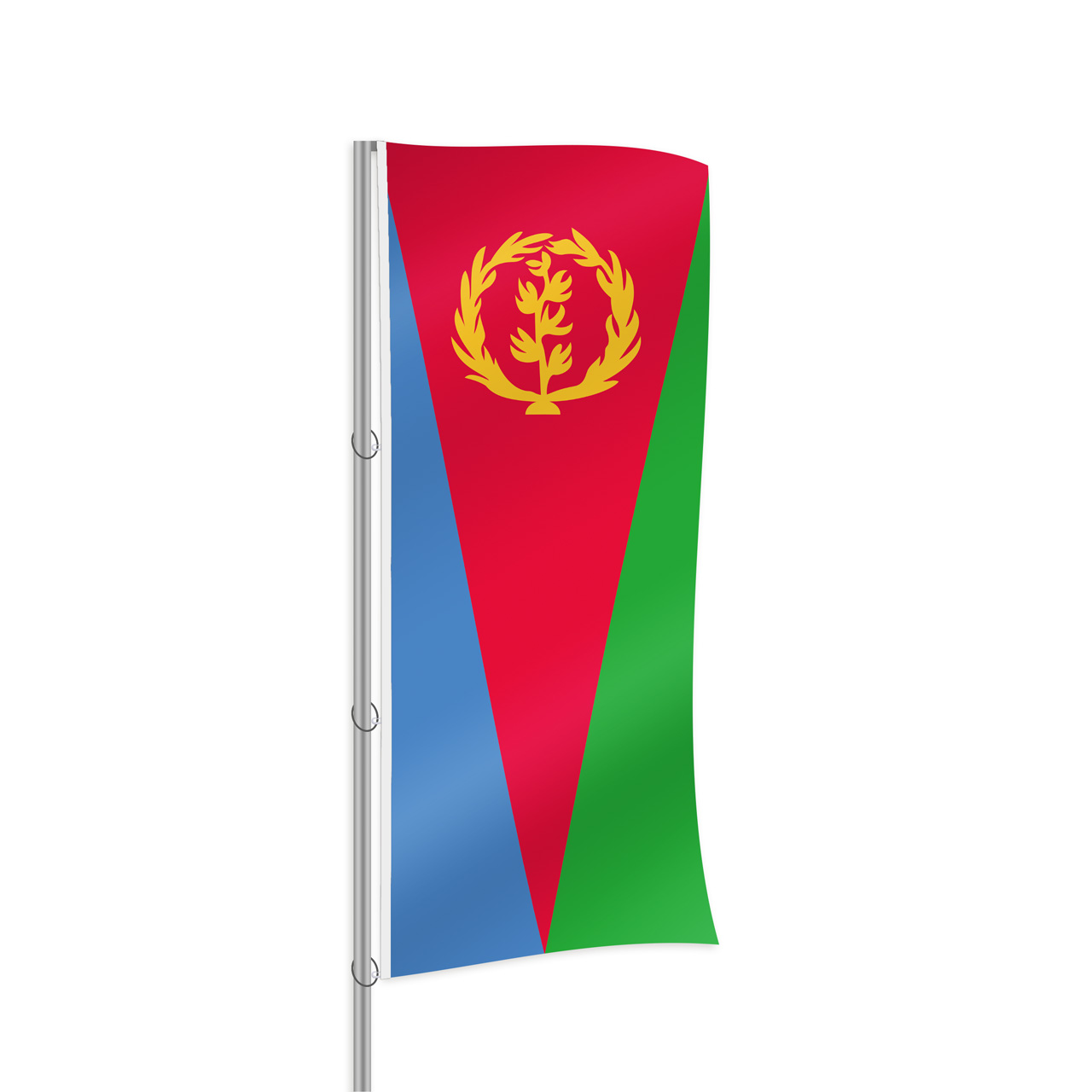 Eritrea Fahne im Hochformat kaufen