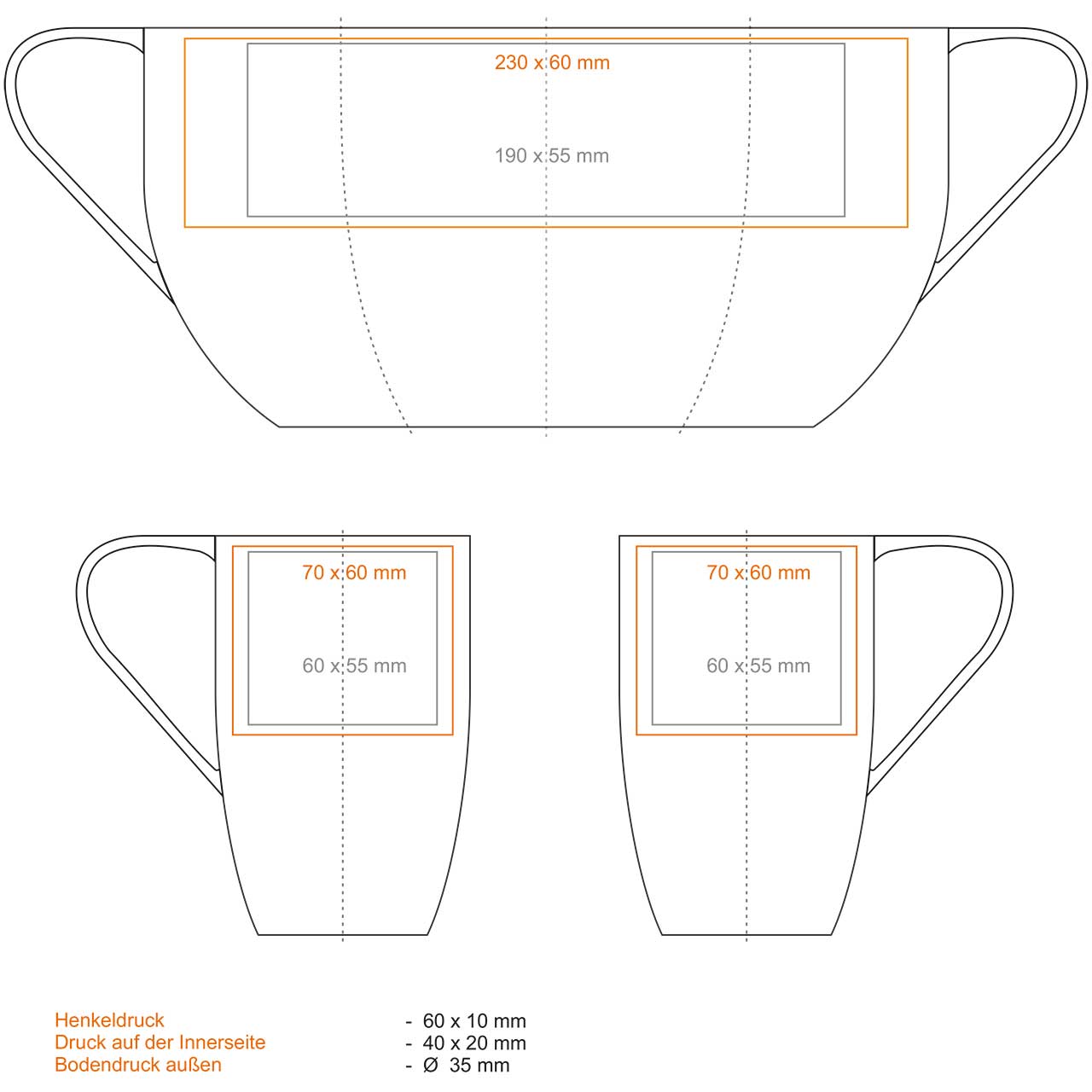 Vorschau: Jasmine Tasse aus Porzellan