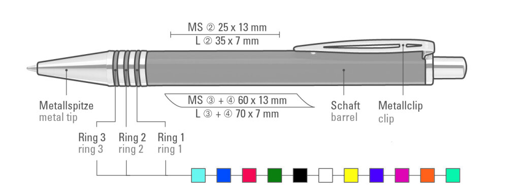 Vorschau: SUPREME Druckkugelschreiber