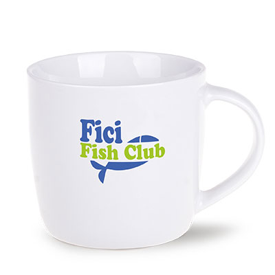 Handy Tasse aus Porzellan weiß