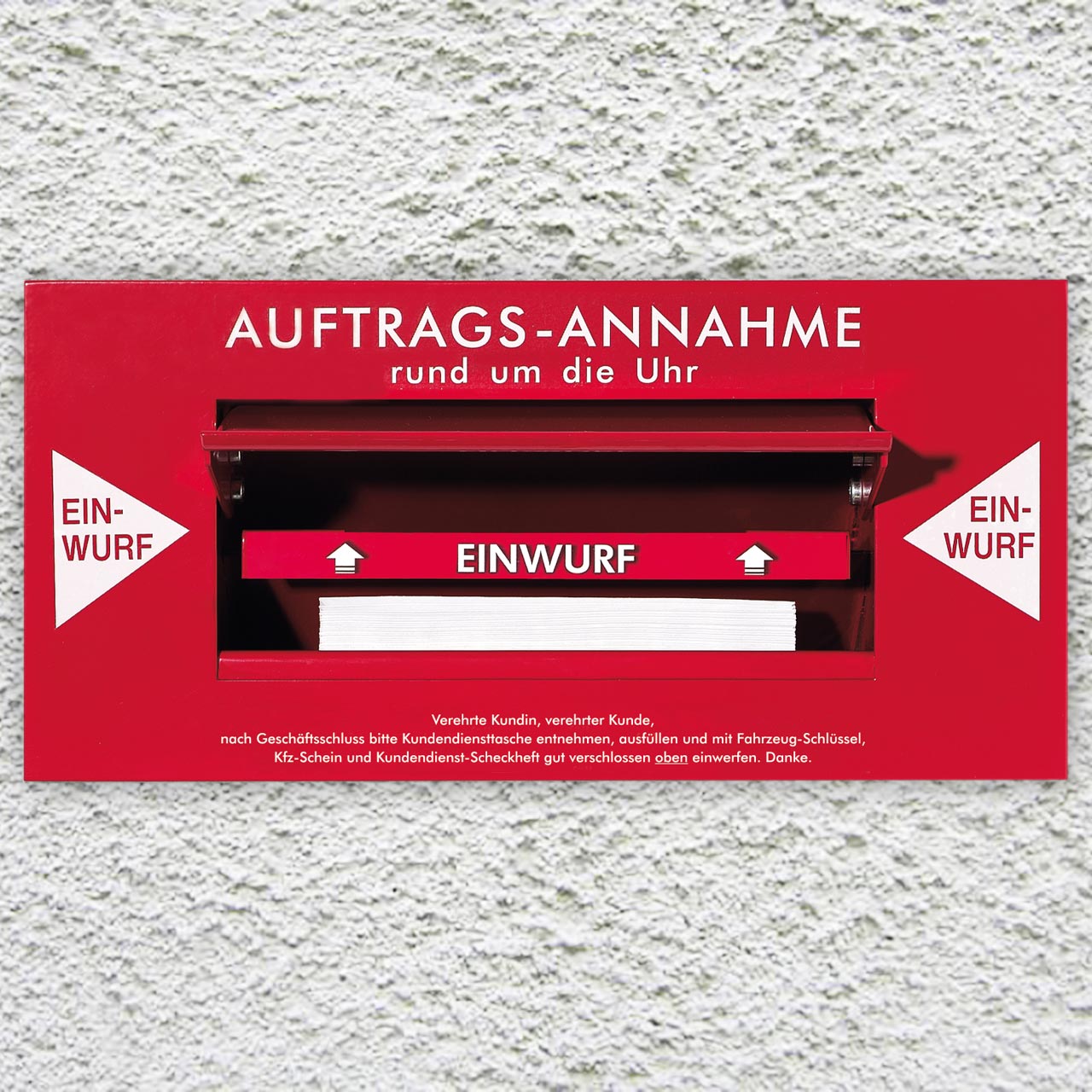 Vorschau: 24-Stunden-Annahme-Schacht mit Innenbox, Komplett-Set