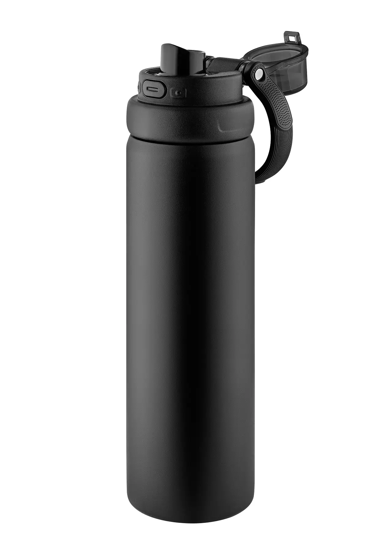 Vorschau: Sport-und Trinkthermoflasche Metmaxx® HydraBoost schwarz