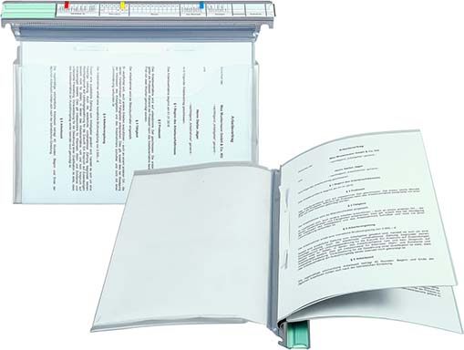 Personalhefter und Kreditakte transparent