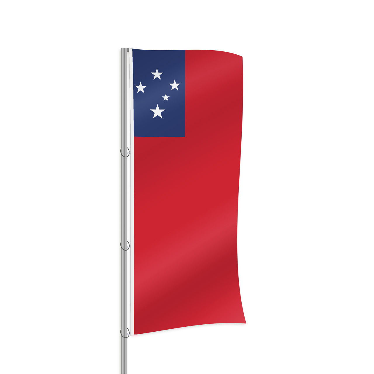 Samoa Fahne im Hochformat kaufen
