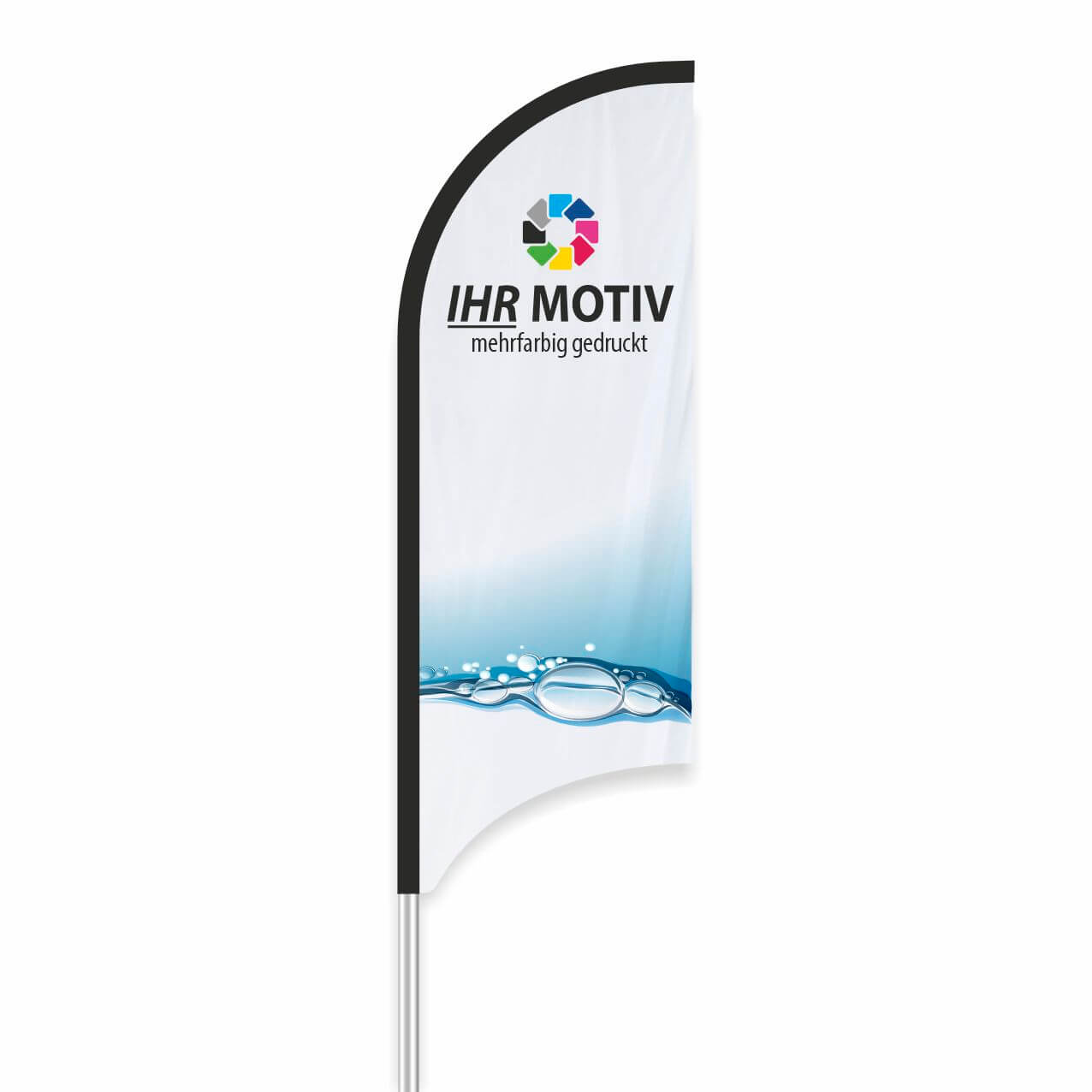 Vorschau: Beachflag, 70 x 205 cm Ladoga