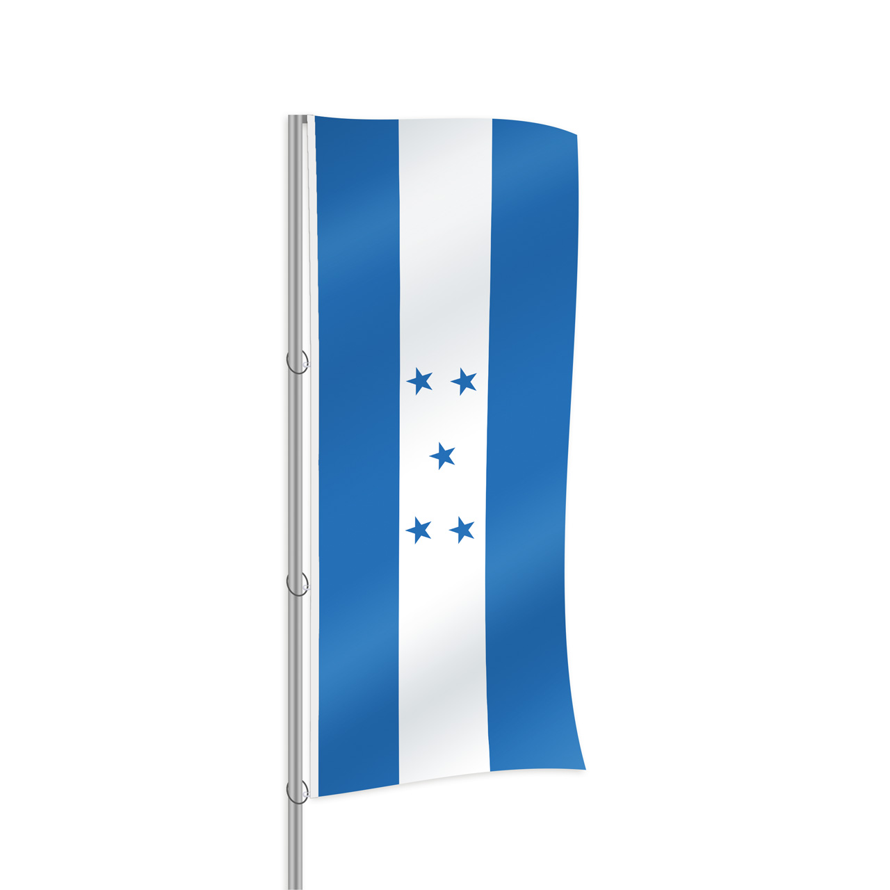 Honduras Fahne im Hochformat kaufen
