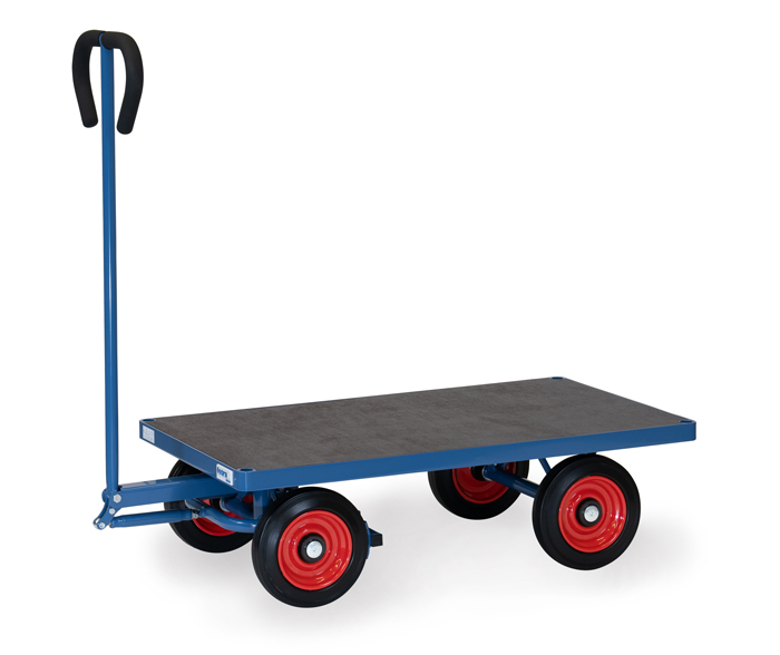 Vorschau: Fetra Handwagen Vollgummiräder Ladefläche 1060 x 600 mm