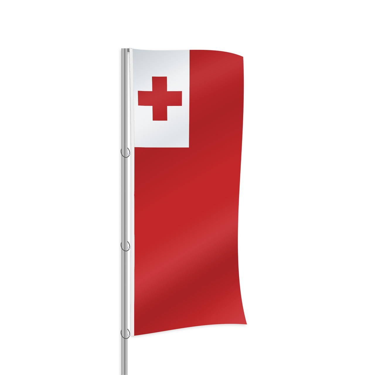Tonga Fahne im Hochformat kaufen