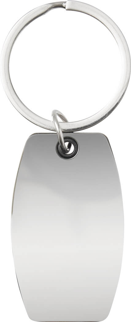 Schlüsselanhänger Mirror schwarz-silber 1