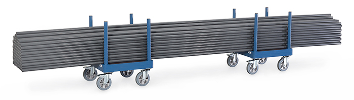 Vorschau: Fetra Langmaterial-Wagen Ladefläche 700 x 700 mm