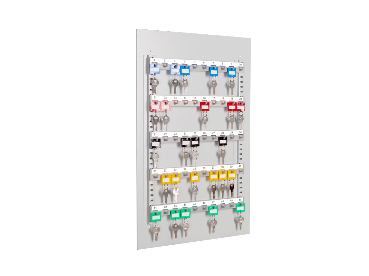 Schlüsseltafel mit 50 Schlüsselhaken
