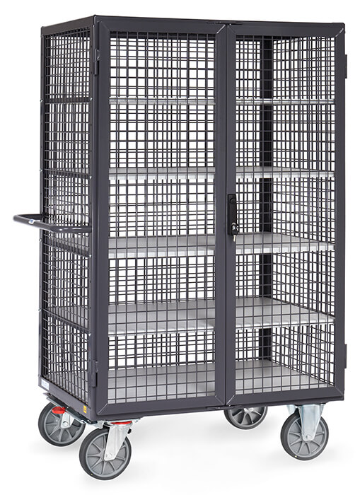 Fetra ESD-Kastenwagen Doppelflügeltür Ladefläche 1000 x 680 mm