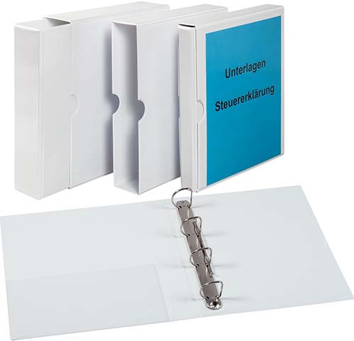Vorschau: Präsentations-Schuber inkl. Ringbuch aus PVC
