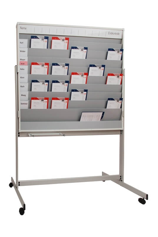 Mobile Planungstafel EICHNER mit Whiteboard 