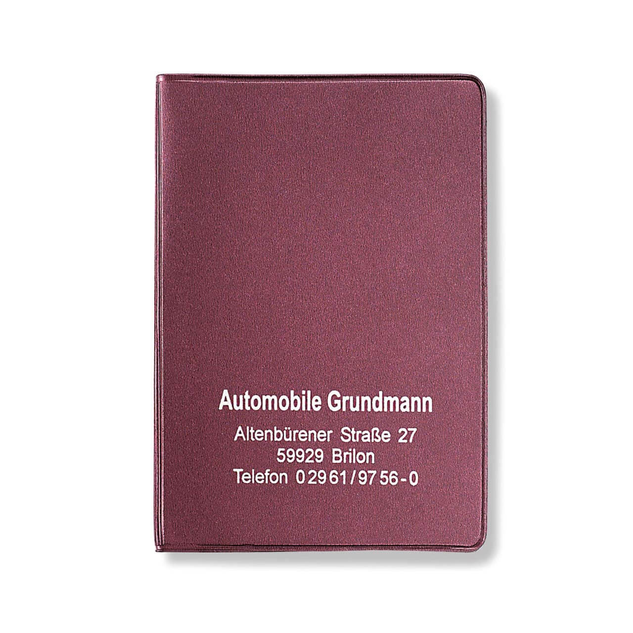 W0610607_Ausweistasche_Kunststoff_Metallic_Bordeaux
