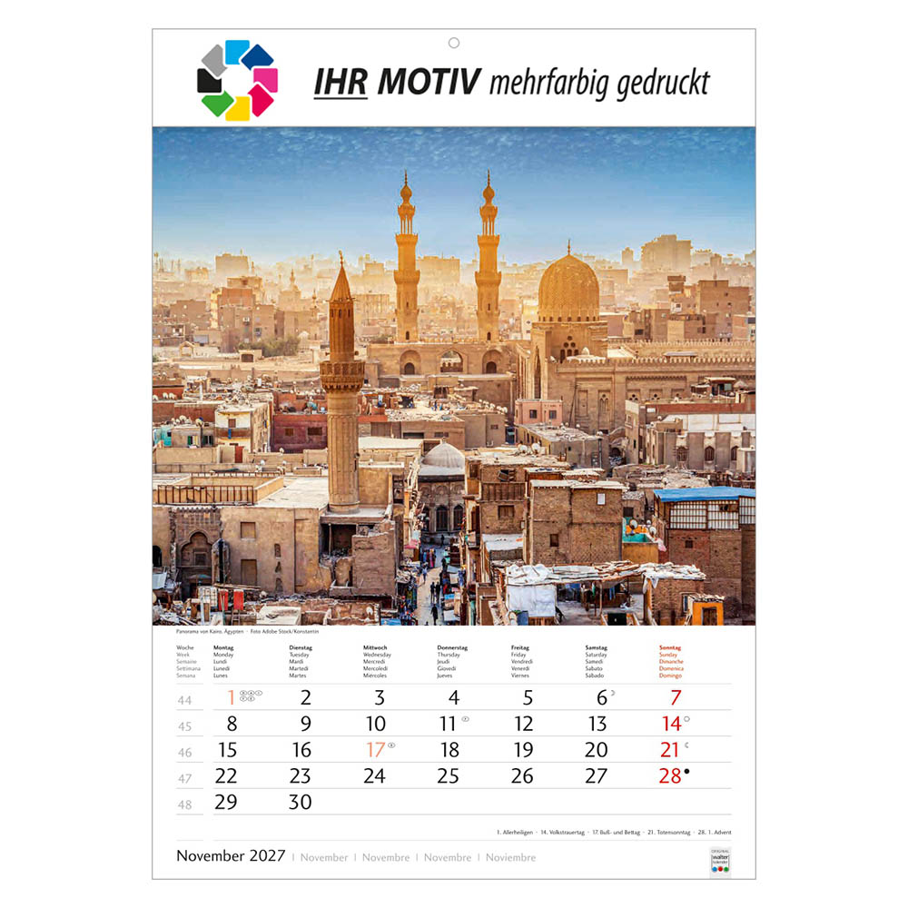 Bildkalender Metropolen, Ausgabe 2027 Monat November