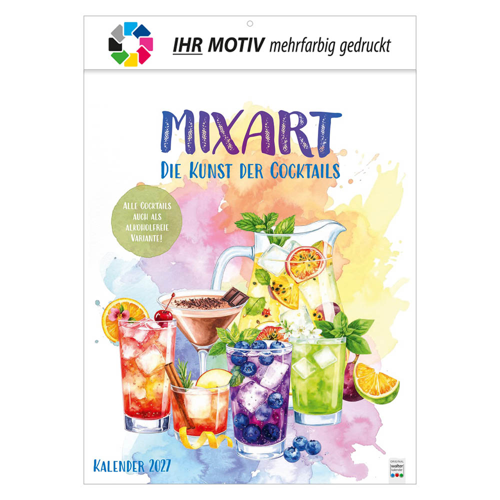 Bildkalender Mixart, Ausgabe 2027 Deckblatt