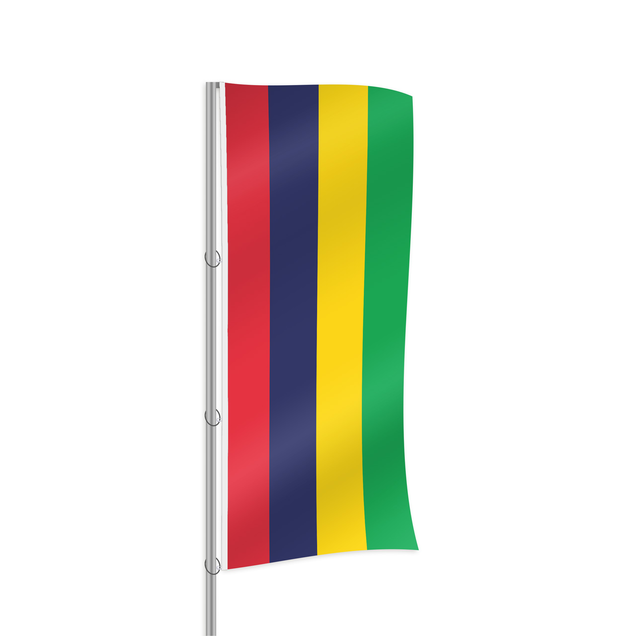 Mauritius Fahne im Hochformat kaufen