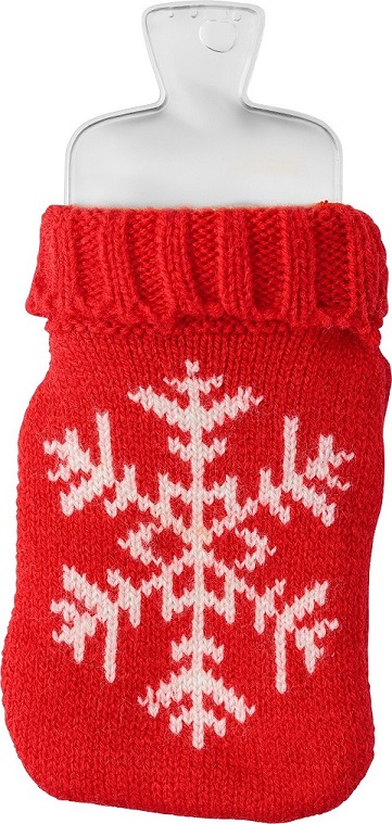Handwärmer aus PVC mit Strickbezug 2