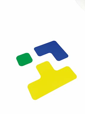Vorschau: Stellplatzmarker X-Stück 0,5 mm PVC