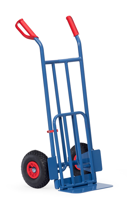 Vorschau: Fetra Paketkarre Lufträder 260 x 85 mm bis 250 kg Höhe 1150 mm
