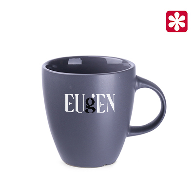 Fiord Tasse aus Keramik grau/grau
