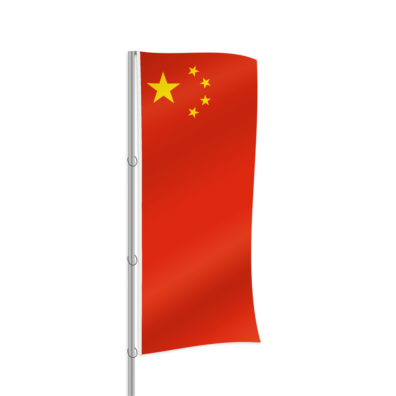 China Fahne im Hochformat kaufen