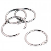 Metall-Klappringe Schlüsselringe zum Aufklappen: Ø 24, 32 oder 43 mm Metall-Klappringe Schlüsselringe zum Aufklappen: Ø 24, 32 oder 43 mm