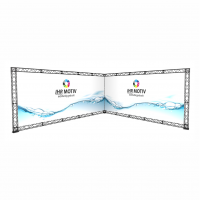 Crown Messestand L-Form 5 x 5 Crown Messestand L-Form 5 x 5